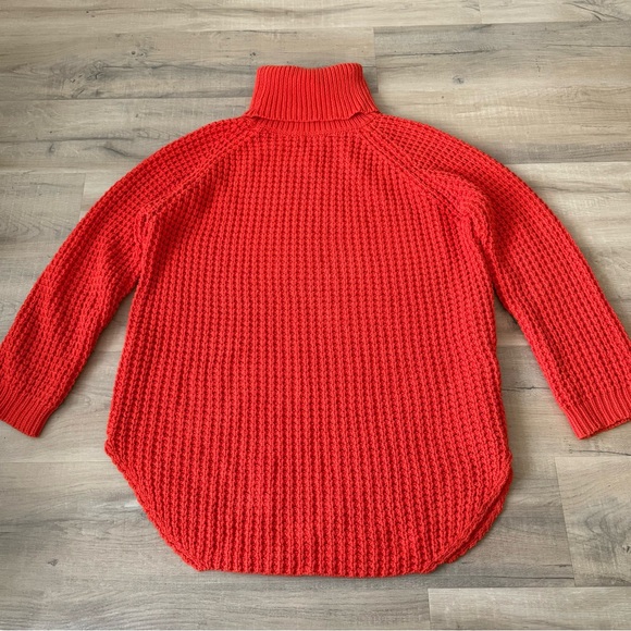 HOPE Stockholm Viral Orange Oversized Cotton Grand Sweater - Medium / Large (40) - Picture 9 of 10
